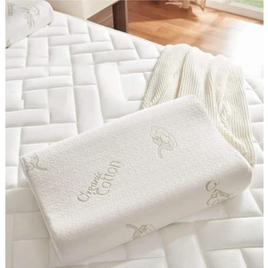 Organik Pamuk Visco Ortopedik Yastık Boyun Destekli 40X60X11