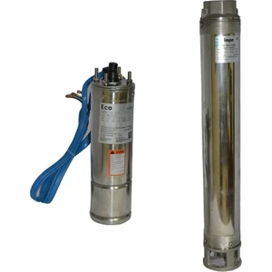 Eco Pompa Motor 404/14 Bronz Başlıklı 1,5Hp Monofaze Derin Kuyu Dalgıç Pompa