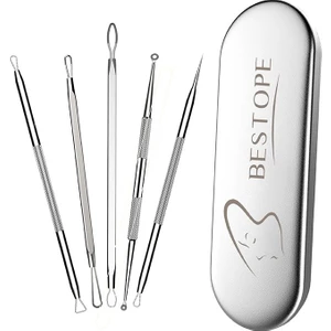 5 I 1 Arada Kullanışlı Cerrahi Paslanmaz Çelik Siyah Nokta Temizleme Kiti