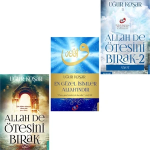 Allah De Ötesini Bırak - Uğur Koşar 3' Lü Kitap Seti