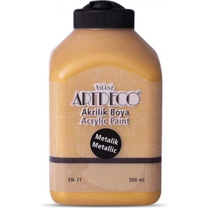 Metalik Akrilik Boya  500 ml  Altın 3721