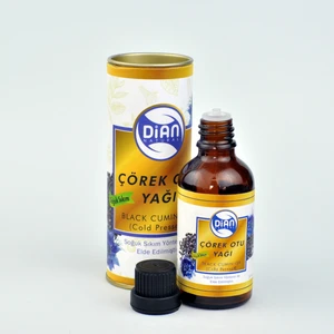 %100 Saf Doğal Organik Soğuk Sıkım Çörek Otu Yağı - Black Cumin Oil - 50 Ml