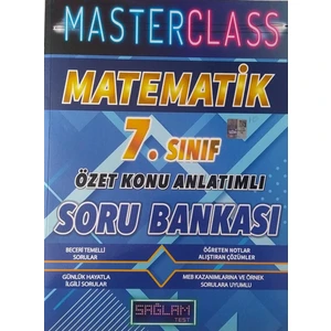 Sağlam Test Masterclass Matematik 7. Sınıf Soru Bankası