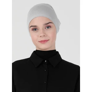 Dikişsiz Bone - Açık Gri - Ecardin