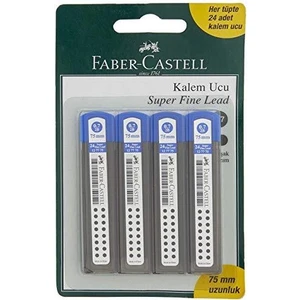 Marka: Faber-Castell 5500127775 F.c.bls. 4'lü Super Fine Min, 2b, 0.7Versatil Kalem