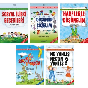 Pencere Sey Düşünme Becerileri 1. Set 5 Cilt  -Yeşim Kesgül Sercan