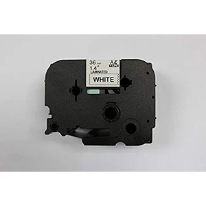 Marka: Brother P-Touch TZE-261 Beyaz Etikete Siyah (36MM x 8m) Muadil EtiketKal