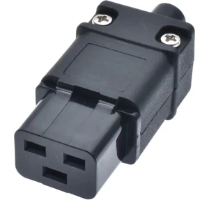 16A 250VAC Iec 320 C 19 Ups Pdu Fişi, Iec C19 Kendin Yap Fişi, Dişi C19 Fiş Konnektör
