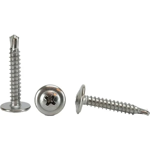 Demir Civata Pul Başlı (Sding) Rysb Akıllı Vida 3,9X16 mm (200 Adet)