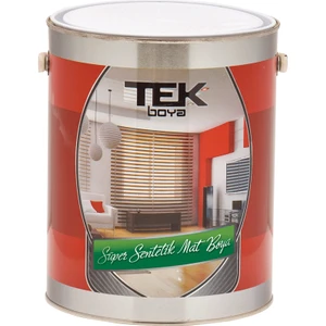 Tek Boya Süper Lüks Sentetik Mat Boya 0.75 Lt  Beyaz