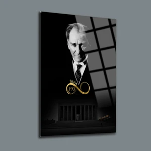 Srd Concept Atatürk 9 Cam Tablo-Atatürk Tablosu