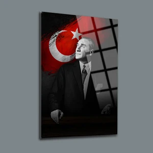 Srd Concept Atatürk 11 Cam Tablo-Atatürk Tablosu