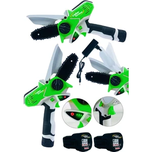 Lieber German Teknoloji Çift Akülü Mini Dal Budama Testeresi Portatif Bıçkı Makinesi