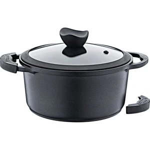 Palladium 22 cm Siyah Derin Tencere PD2204