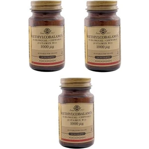 Methylcobalamin 1000 Mcg 30 Tablet 3 Adet