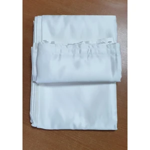 Akça Tekstil Beyaz Renk Saten Güneşlik 1. Kalite 2,5*2