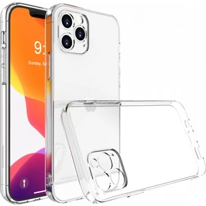 Apple iPhone 13 Pro Max Kılıf Kamera Korumalı Silikon Kapak - Şeffaf