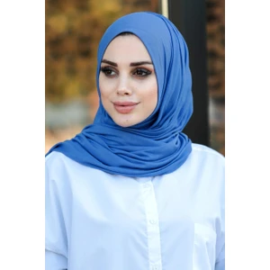 Neva Style - Koyu Petrol Mavisi Penye Şal 7528KPM
