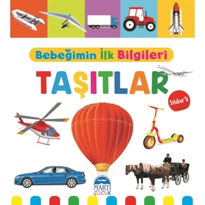 Bebeğimin İlk Bilgileri – Taşıtlar (Sticker’lı) - Mine Sultan Ünver