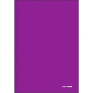 A5 40 Yaprak Plastik Kapak Dikişli Defter