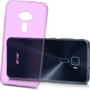 Asus Zenfone 3 5.2" Kılıf Soft Silikon Pembe Arka Kapak