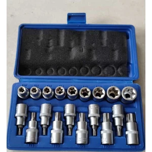 1/2 Lokmalı Torx Takımı Seti 19 Parça