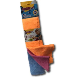 Ekodex Mikrofiber Temizlik Bezi 3'lü Paket