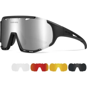 Polarize Anti-Uv Outdoor 5 Lens Ultra Hafif Spor Motorsiklet Bisiklet Kayak Güneş Gözlüğü