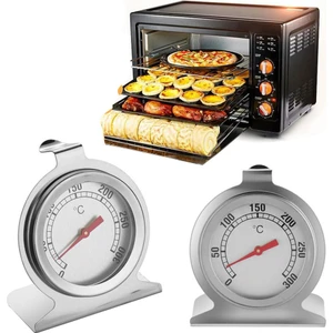Analog Sıcaklık Ölçer 300° Fırın Termometresi Paslanmaz Çelik