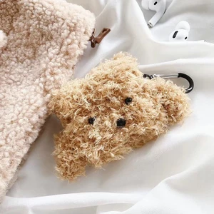 EX Beauty Apple Airpods Pro 3 Için Peluş Köpek Koruyucu Kılıf (Yurt Dışından)