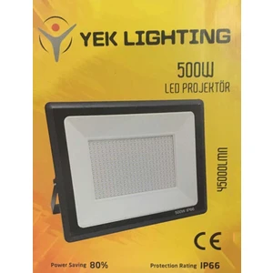 500 Watt 4500 Lumen IP66 Beyaz Işık LED Projektör