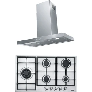 Fdf Eg6 90 Xs Davlumbaz Fhnl 905 4g Tc Xs C Ocak 2li Inox Ankastre Set