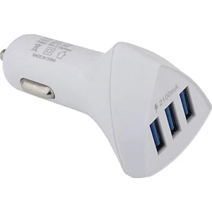 PM-2417 4.2 Amper 3lü USB Çakmaklık Hızlı Araç Şarj Cihazı
