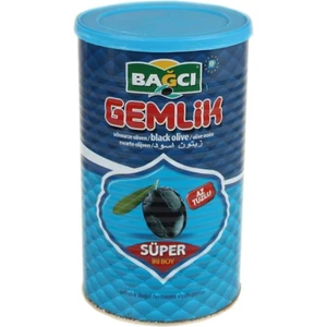Az Tuzlu Ge mlik Iri Boy Siyah Zeytin Teneke 800 gr