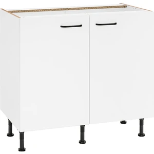 T Designo Tdesigno Ayaz Mutfak Alt Modül - Çok Amaçlı Dolap  120 cm Beyaz