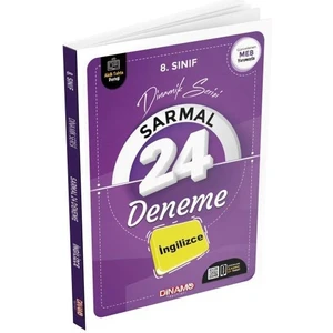 Dinamo Yayınları 2022 8. Sınıf Ingilizce Sarmal 24 Deneme