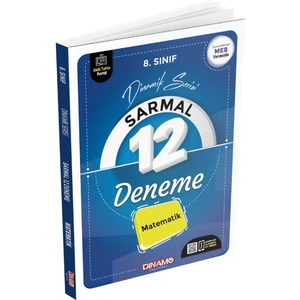 Dinamo Yayınları 2022 8. Sınıf Matematik Sarmal 12 Deneme