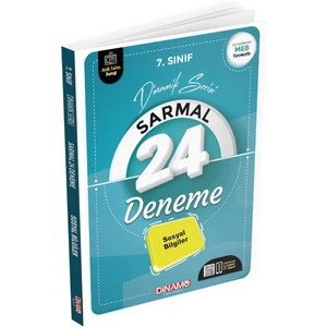 Dinamo Yayınları 2022 7.sınıf Sosyal Bilgiler Sarmal 24 Deneme
