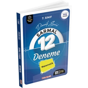 Dinamo Yayınları 2022 7. Sınıf Matematik Sarmal 12 Deneme