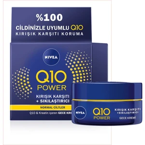 Q10 Power 50 ml Kırışık Karşıtı Gece Kremi