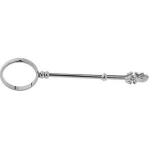 Sigara Tutucu Serbest Eller Sigara Parmak Sigara Yüzük Tutucu Gümüş 17MM Gümüş M (Yurt Dışından)