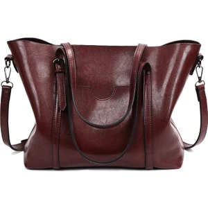 Kadın Büyük Kapasiteli Omuz Çantası Taşınabilir 8 Renk (Yurt Dışından)