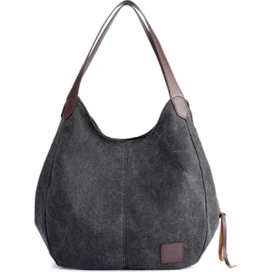 Fashion Smart Vintage Kadın Günlük Omuz El Tote Hobo Alışveriş Çantası (Yurt Dışından)