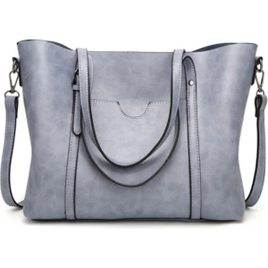 Kadın Büyük Kapasiteli Omuz Çantası Taşınabilir 8 Renk (Yurt Dışından)