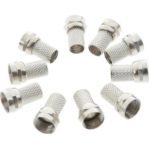 Rg6 F Konnektör Uydu Anten Kablo Jakı 50 Adet