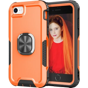 3 1 Adet + Tpu Telefon Kılıfı Için iPhone Se 2020/8/7 Turuncu  (Yurt Dışından)
