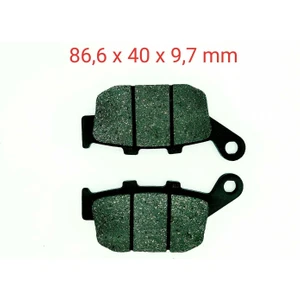 Arka Fren Disk Balatası FA496 Orj Rx3 Evo (2016-....) - Vultre 125 I Kd 125 F