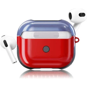 Nezih Case Apple Airpods 3. Nesil Uyumlu Shockproof Protective Anti-Knock Cover