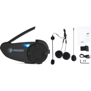 Q7 Motosiklet Intercom Bluetooth 5.0 Kulaklık (7 Kişilik)