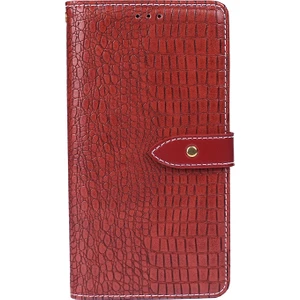 Htc Desire 20 Pro Için Deri Kılıf Kırmızı (Yurt Dışından)